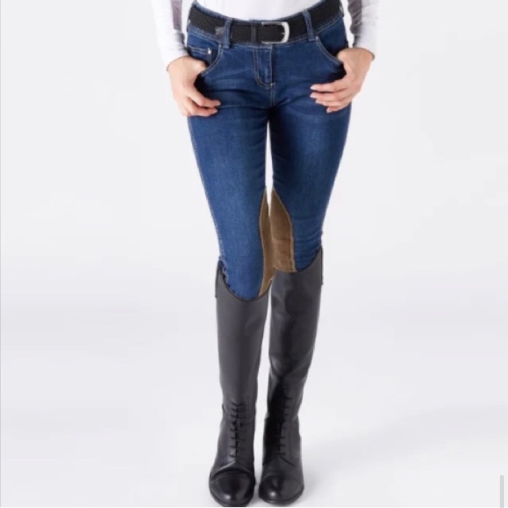 Denim breeches